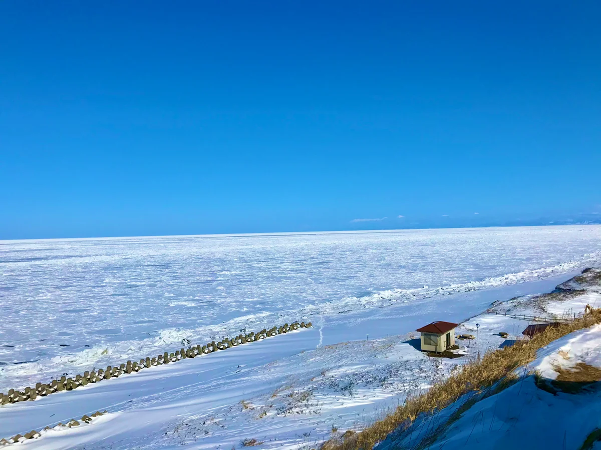 投稿写真：オホーツク海の流氷