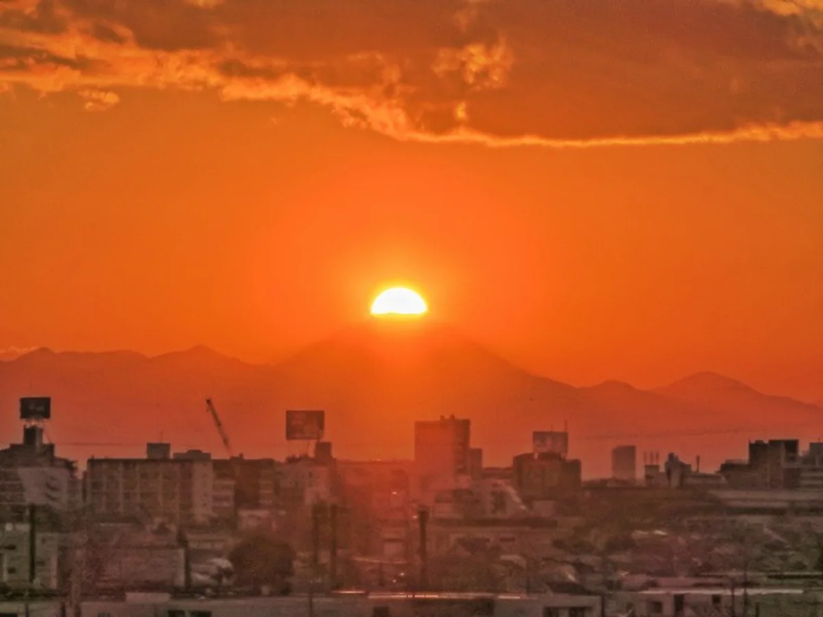 投稿写真：ダイヤモンド富士