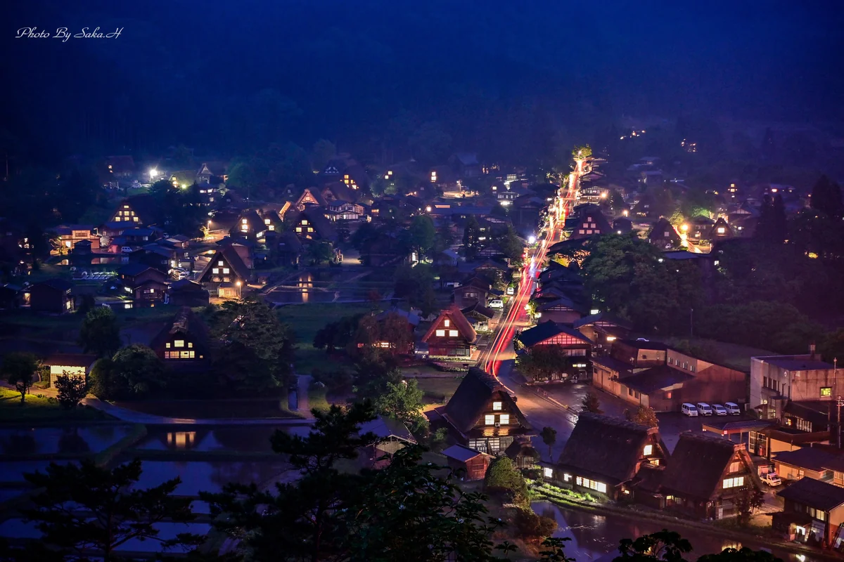投稿写真：小雨降る夜