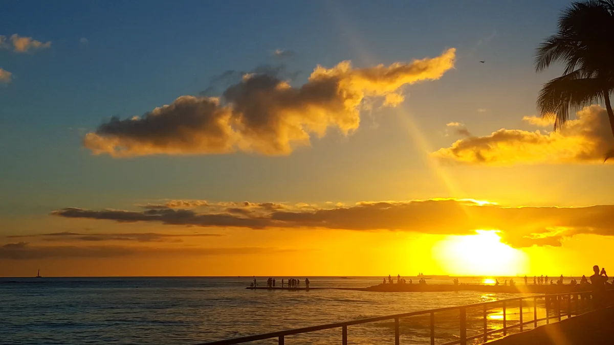 投稿写真：ワイキキサンセット