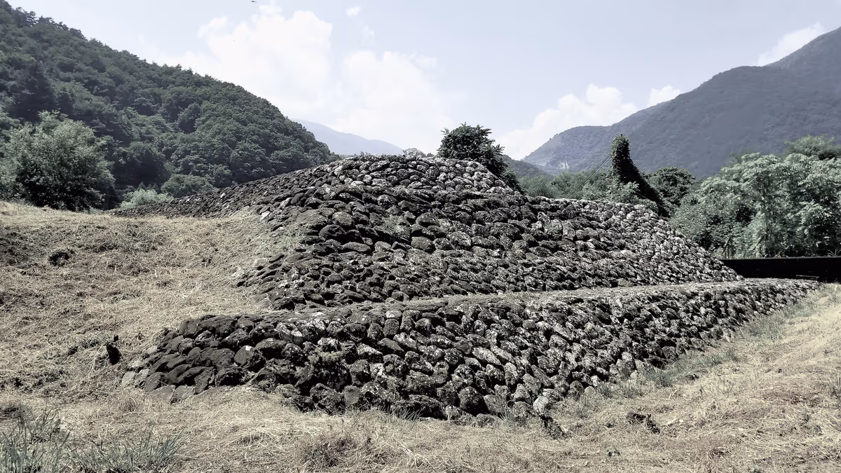 投稿写真：信玄/御勅使川の石積出