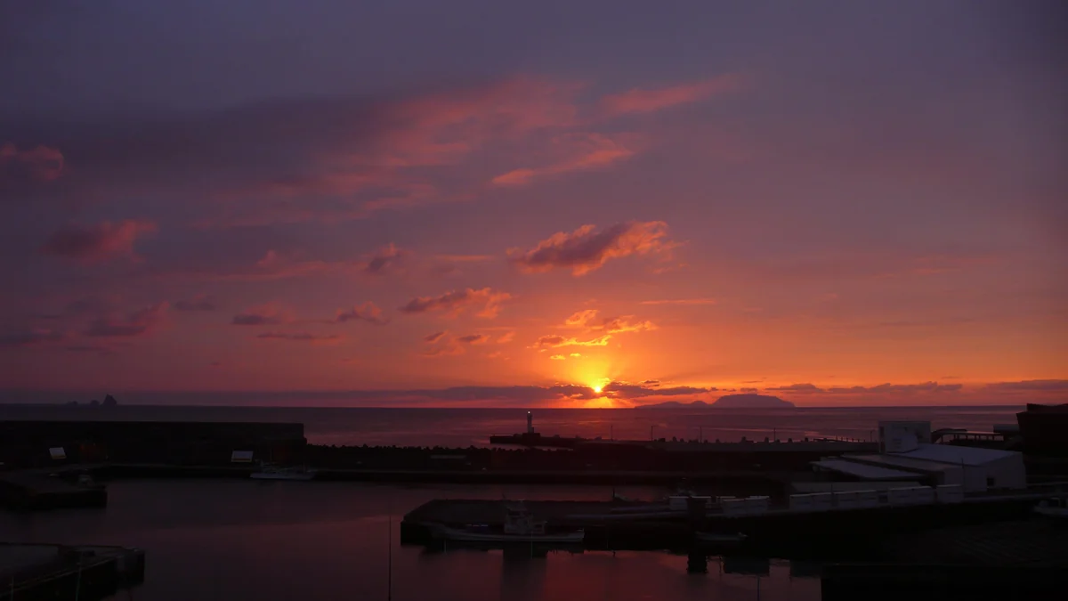 投稿写真：染まる空