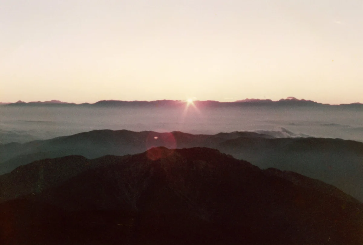 投稿写真：御来光