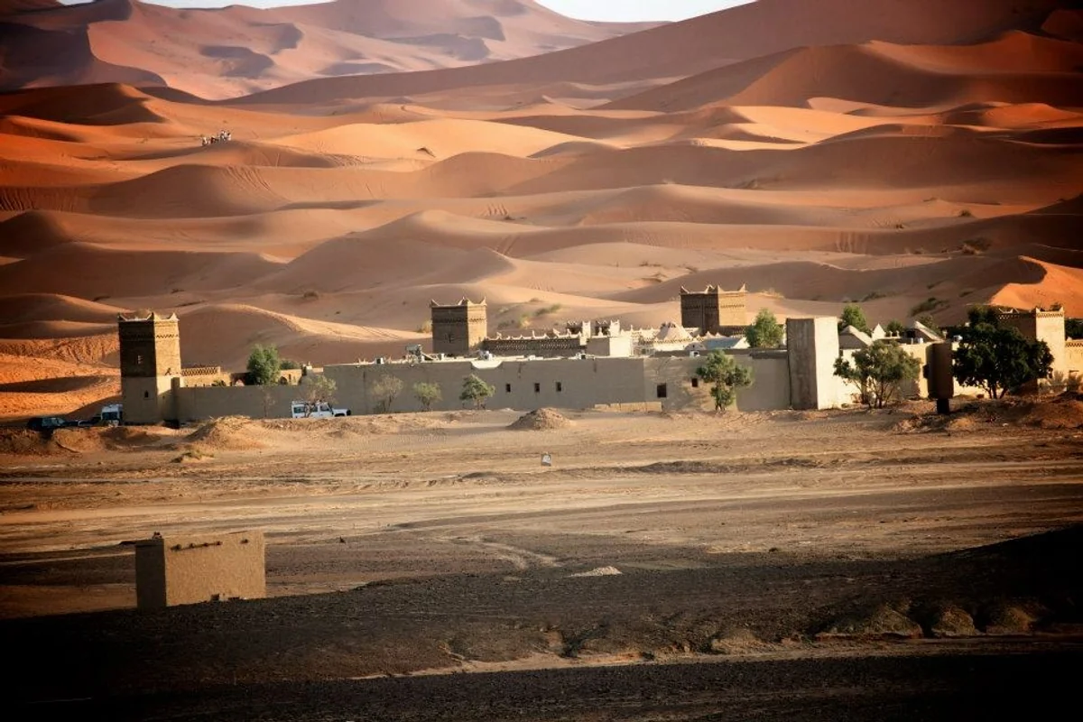 投稿写真：砂漠の町