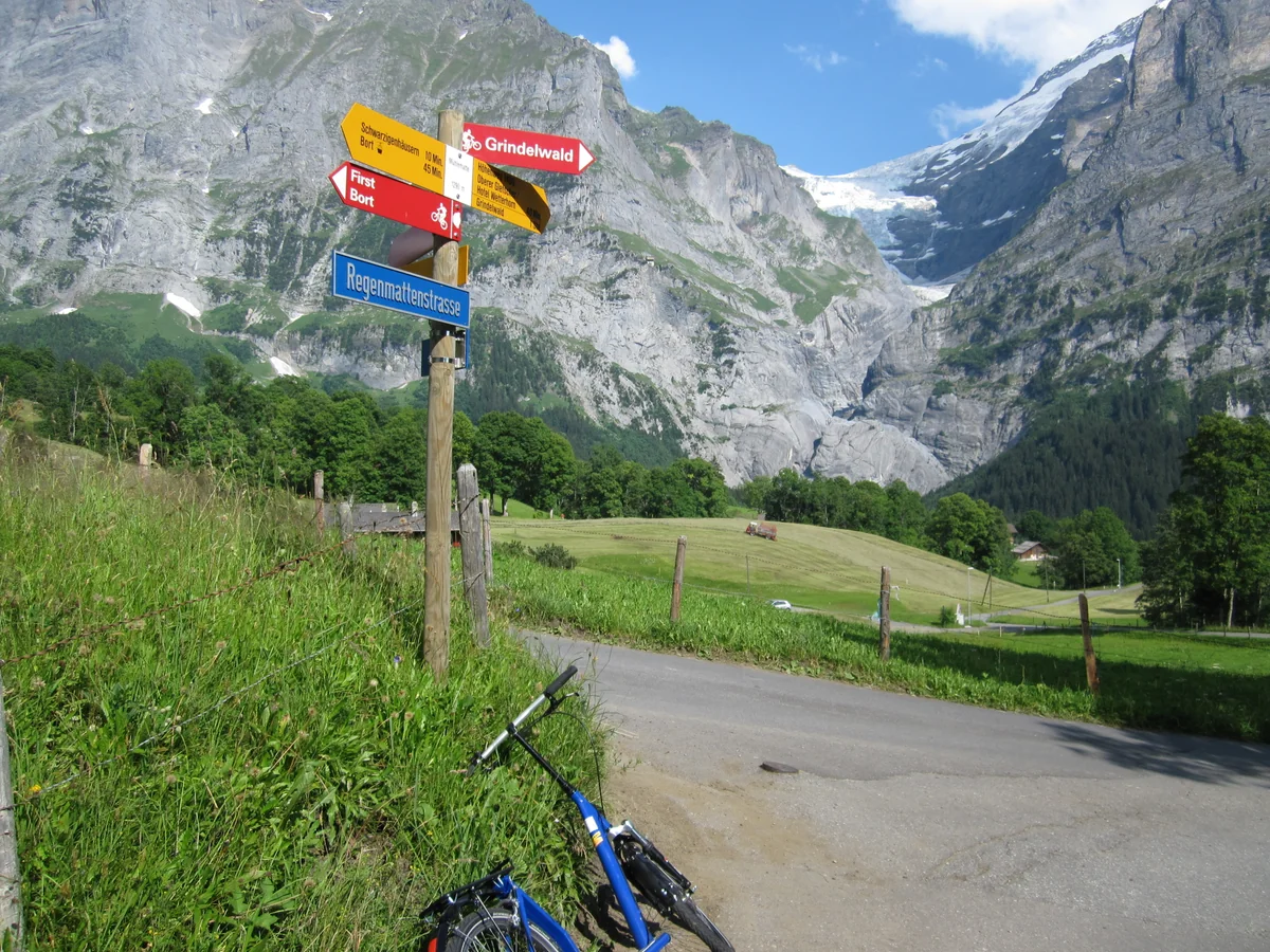 投稿写真：スイスでサイクリング