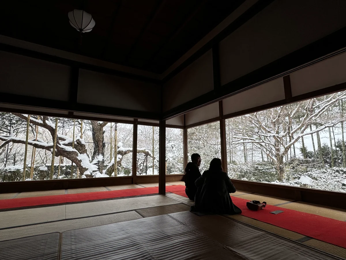 投稿写真：寒さも忘れるほどの絶景❄️雪景色の額縁庭園