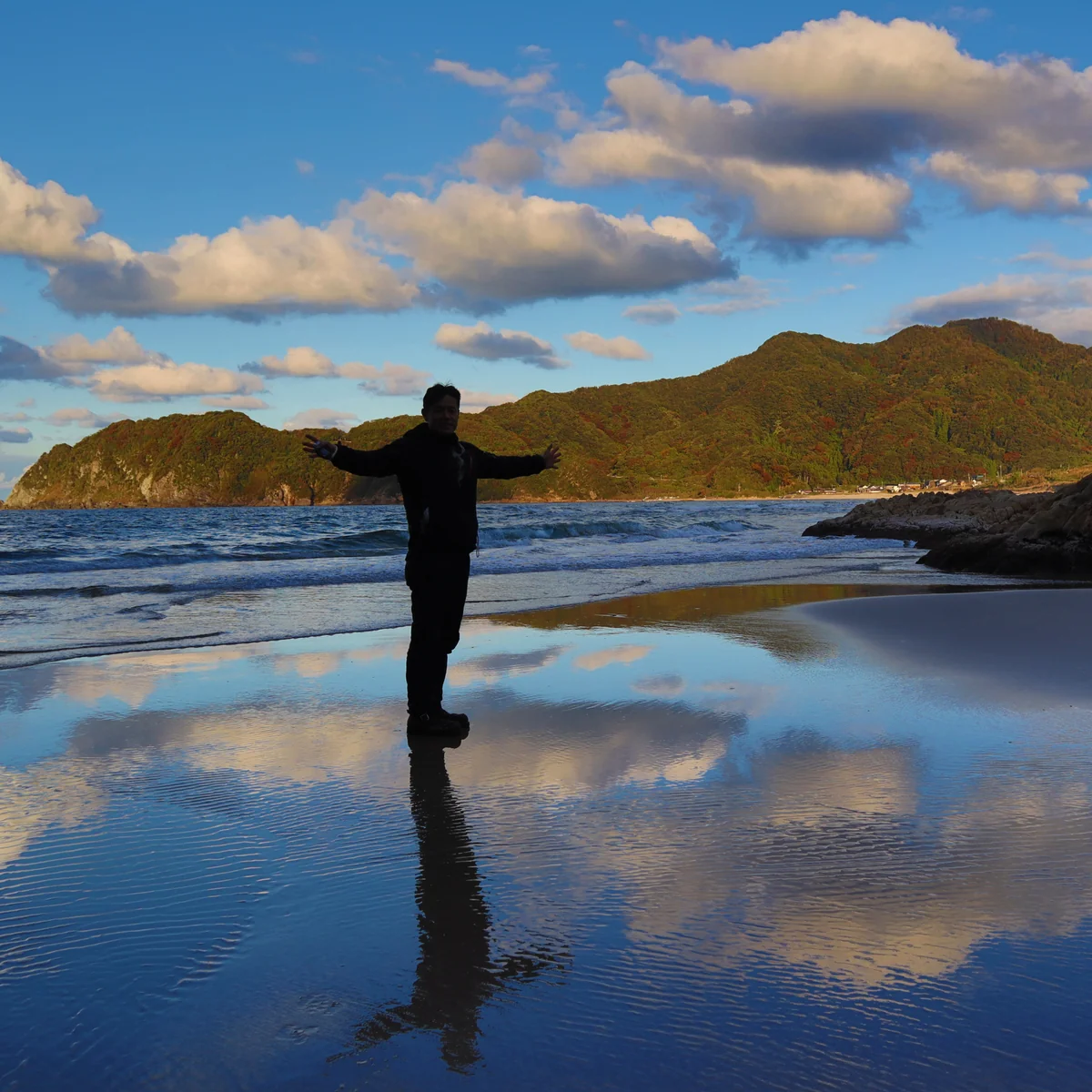 投稿写真：夕暮れの東浜