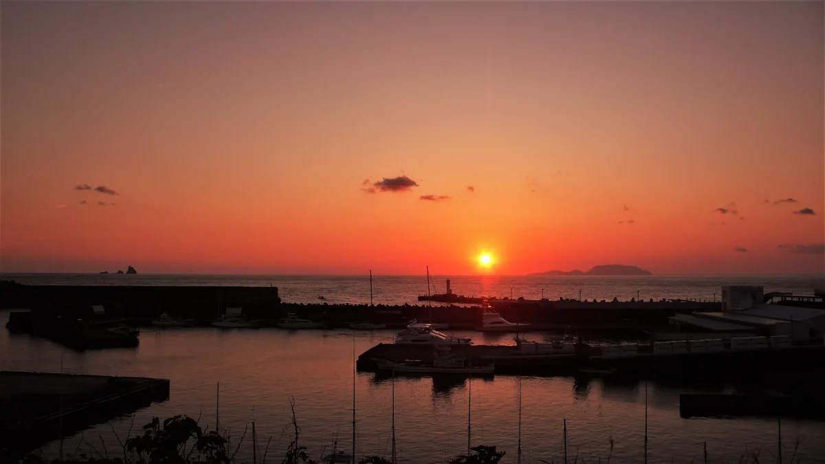 投稿写真：ゴールデンウィークの夕陽