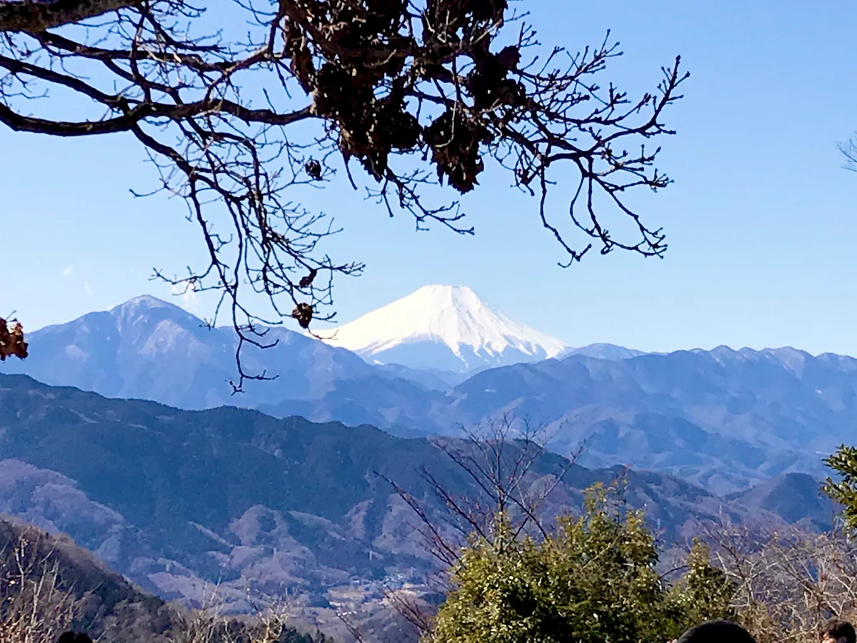 投稿写真：高尾山から見た富士山