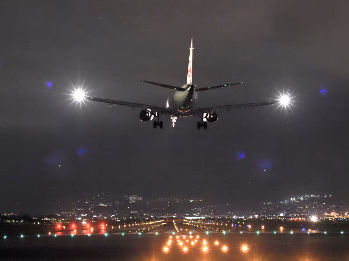 投稿写真：伊丹空港の夜景