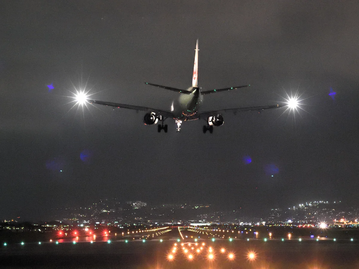 投稿写真：伊丹空港の夜景