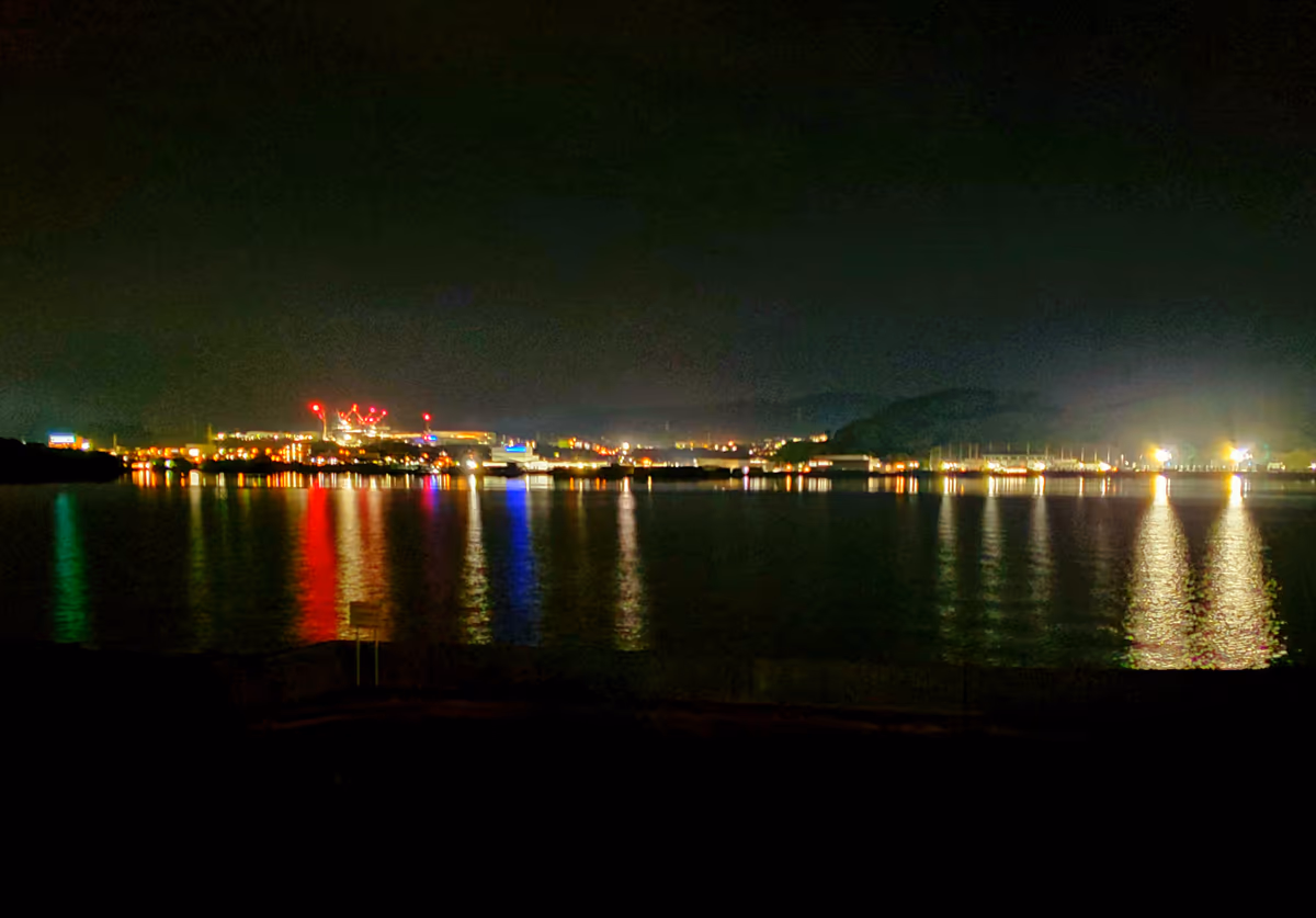 投稿写真：大村湾の夜景