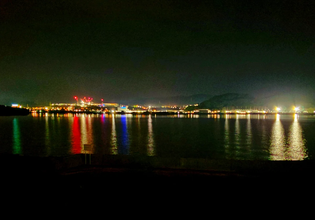 投稿写真：大村湾の夜景
