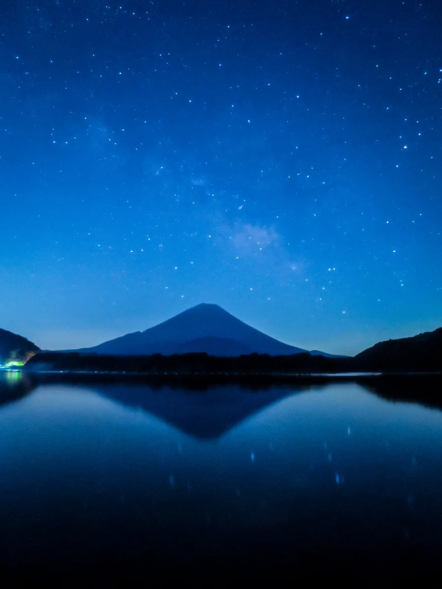 投稿写真：富士山にかかる天の川