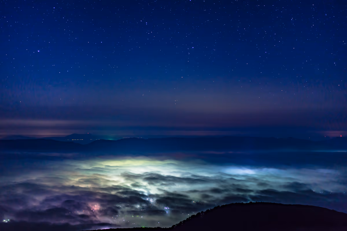 投稿写真：煌めく雲海（佐渡島）