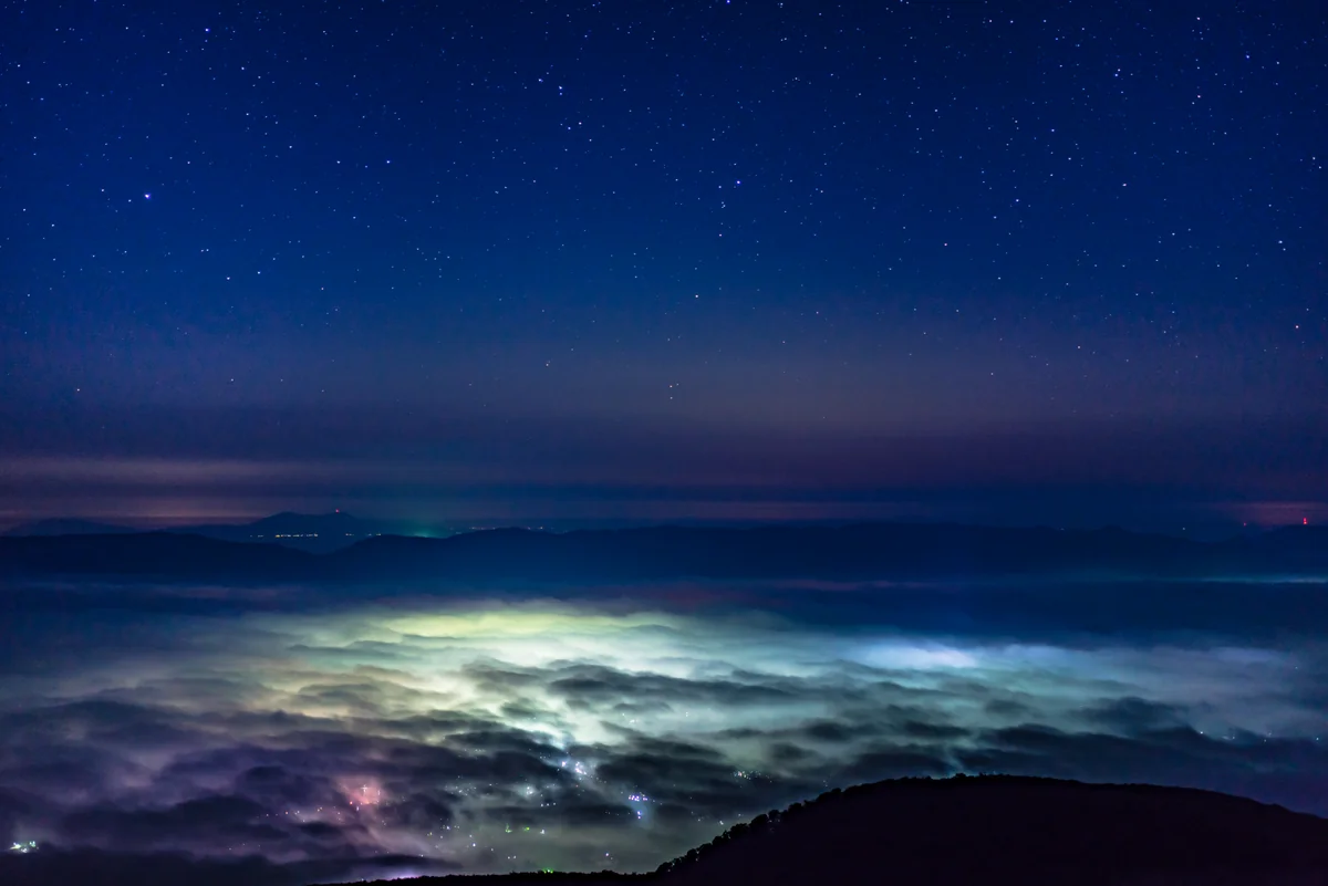 投稿写真：煌めく雲海（佐渡島）