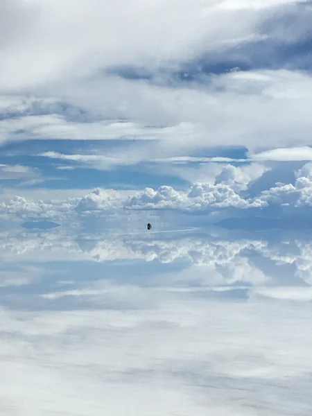 投稿：ウユニ塩湖の昼間の鏡張り