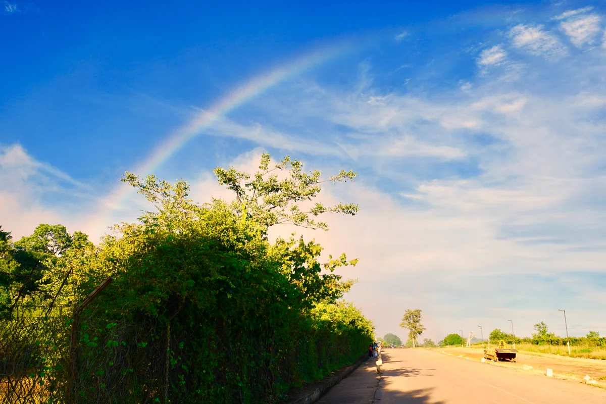 投稿写真：ビクトリアフォールズ 🌈ザンビアとジンバブエの国境