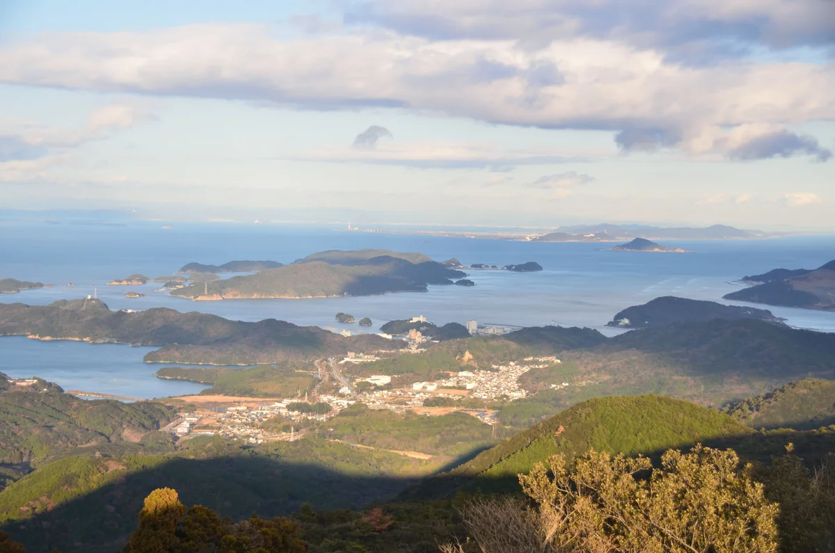 投稿写真：伊勢湾と伊良湖岬