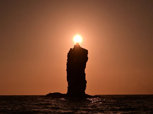投稿：ローソク島夕陽