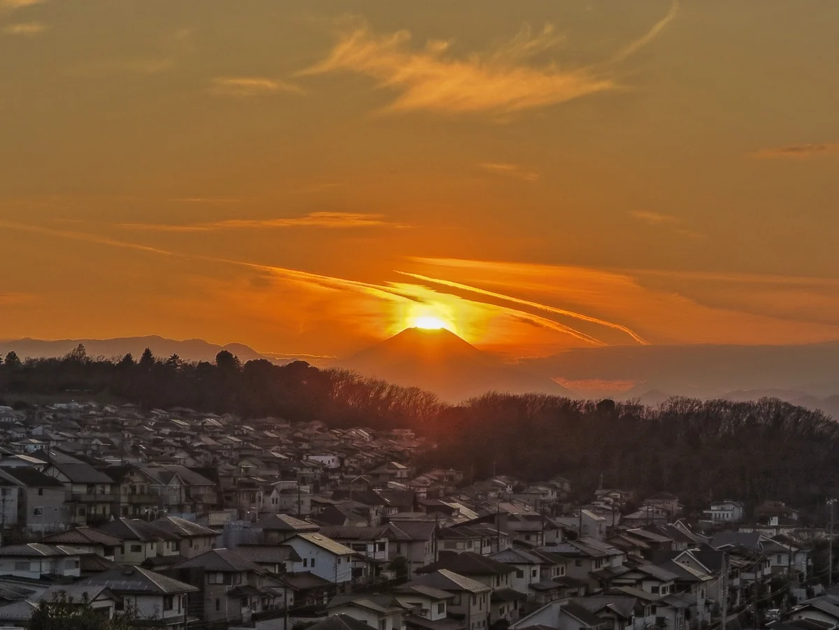 投稿写真：ダイヤモンド富士