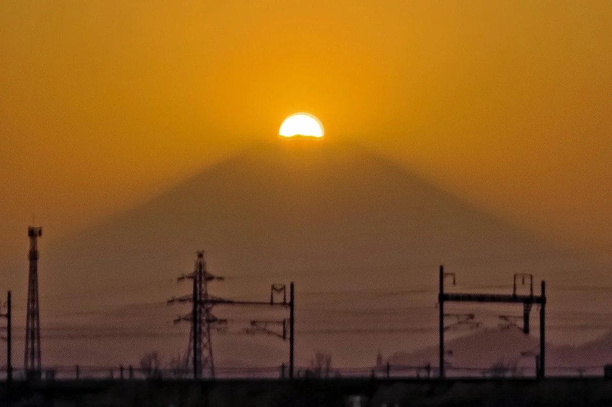 投稿写真：ダイヤモンド富士