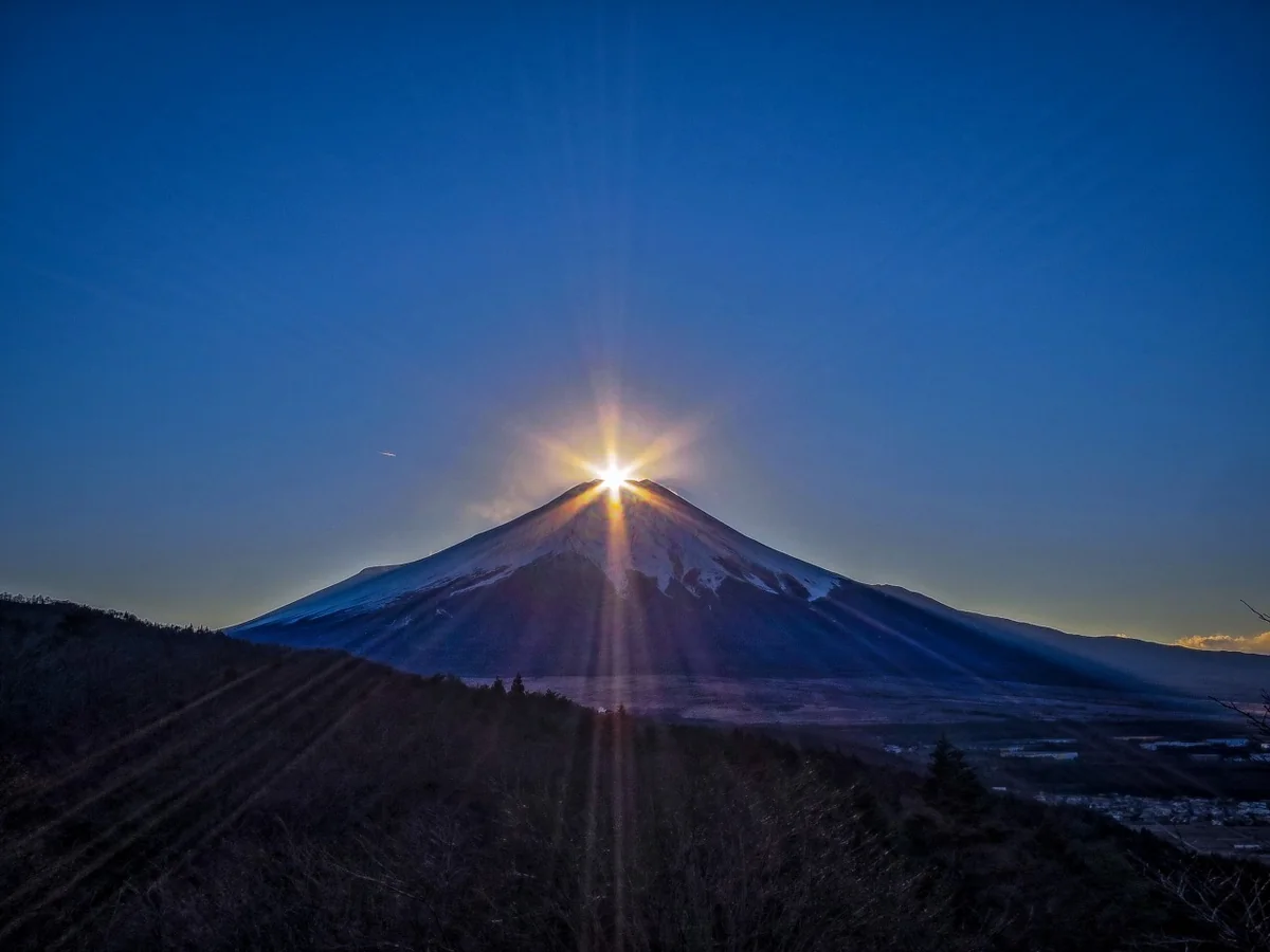 投稿写真：ダイヤモンド富士