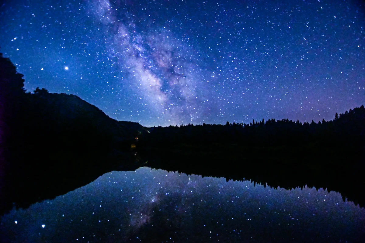 投稿写真：天の川のリフレクション