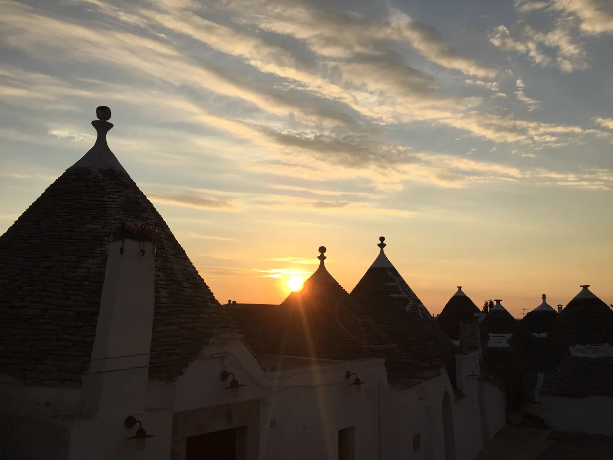 投稿写真：アルベロベッロの朝焼け