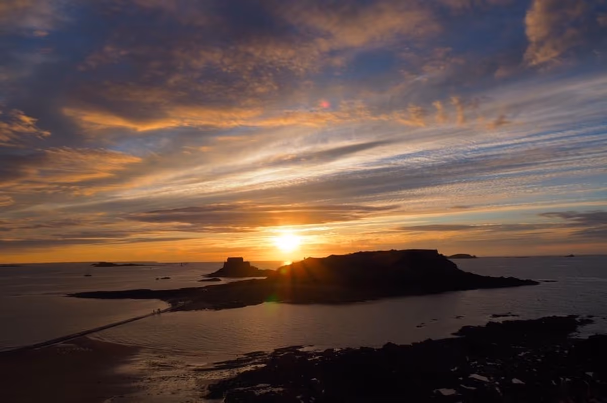 投稿写真：サンマロの夕日