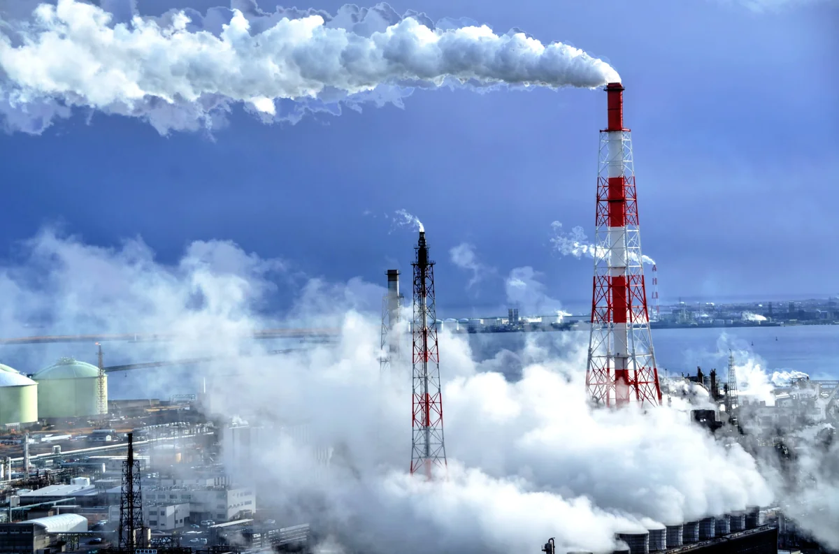 投稿写真：四日市コンビナート　蒸気