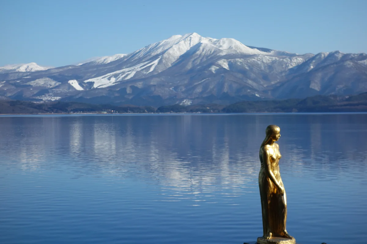 投稿写真：田沢湖からの秋田駒ヶ岳