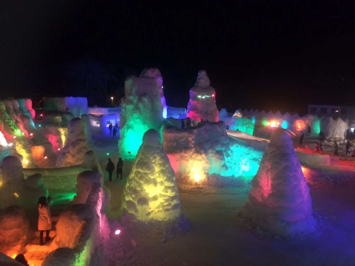 投稿写真：支笏湖氷濤祭り