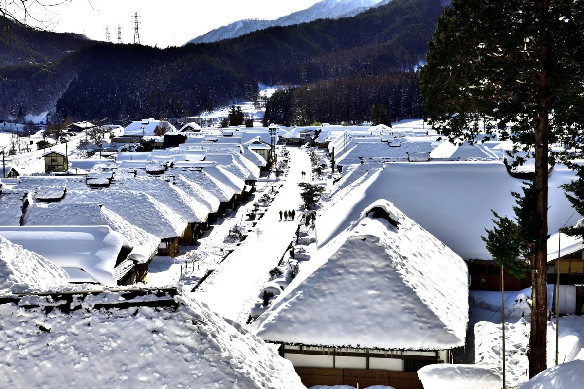 投稿写真：冬の大内宿