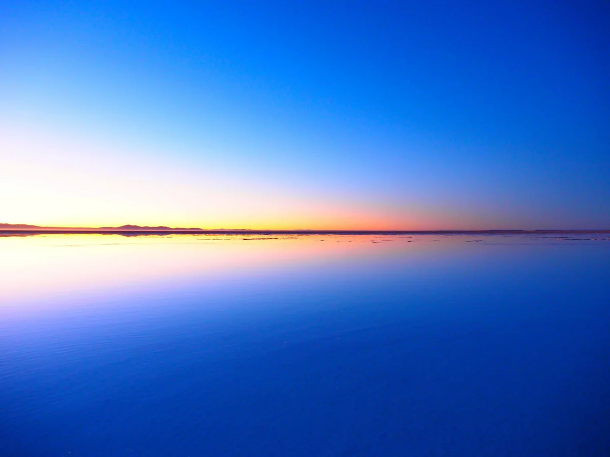 投稿写真：ウユニ塩湖の夜明け