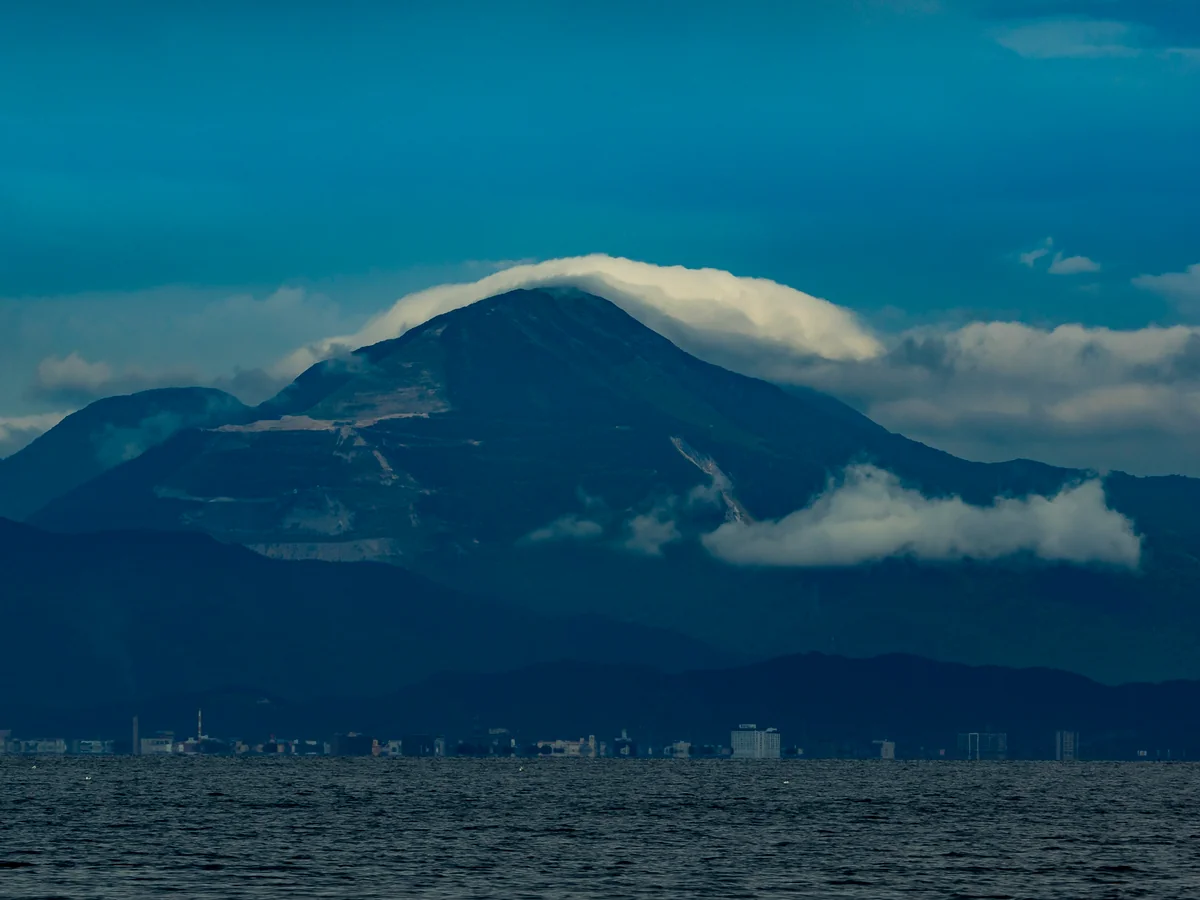 投稿写真：蒼天伊吹の笠雲