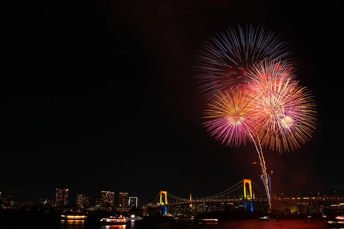 投稿写真：冬の花火