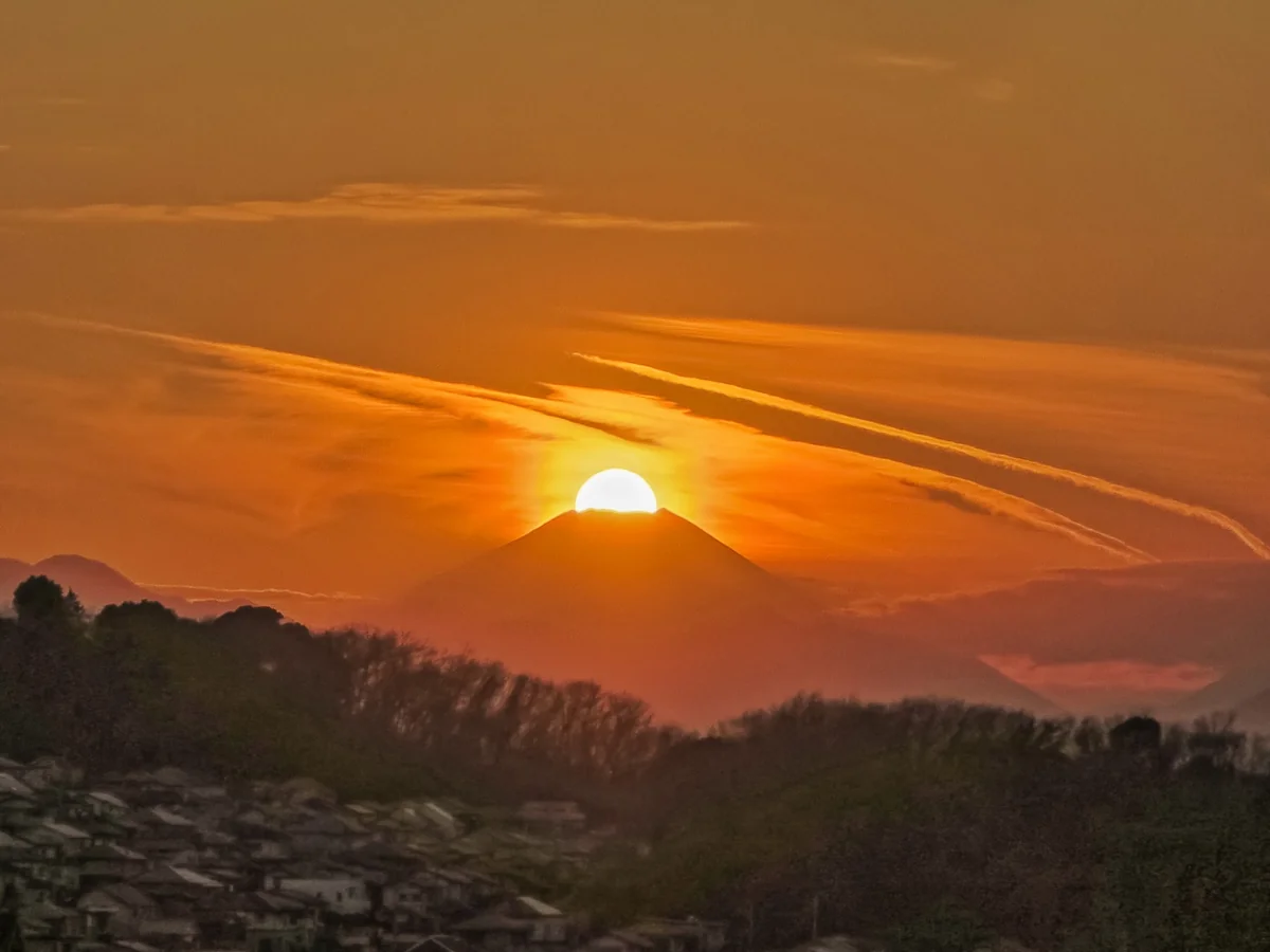 投稿写真：ダイヤモンド富士