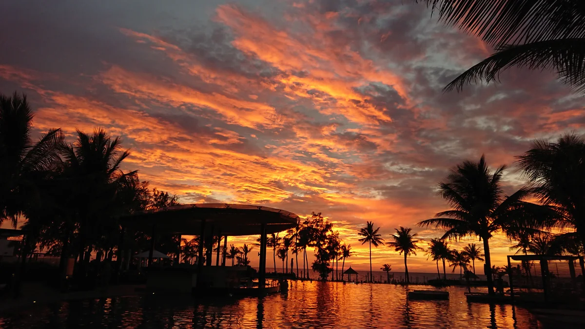 投稿写真：フーコックの夕焼け