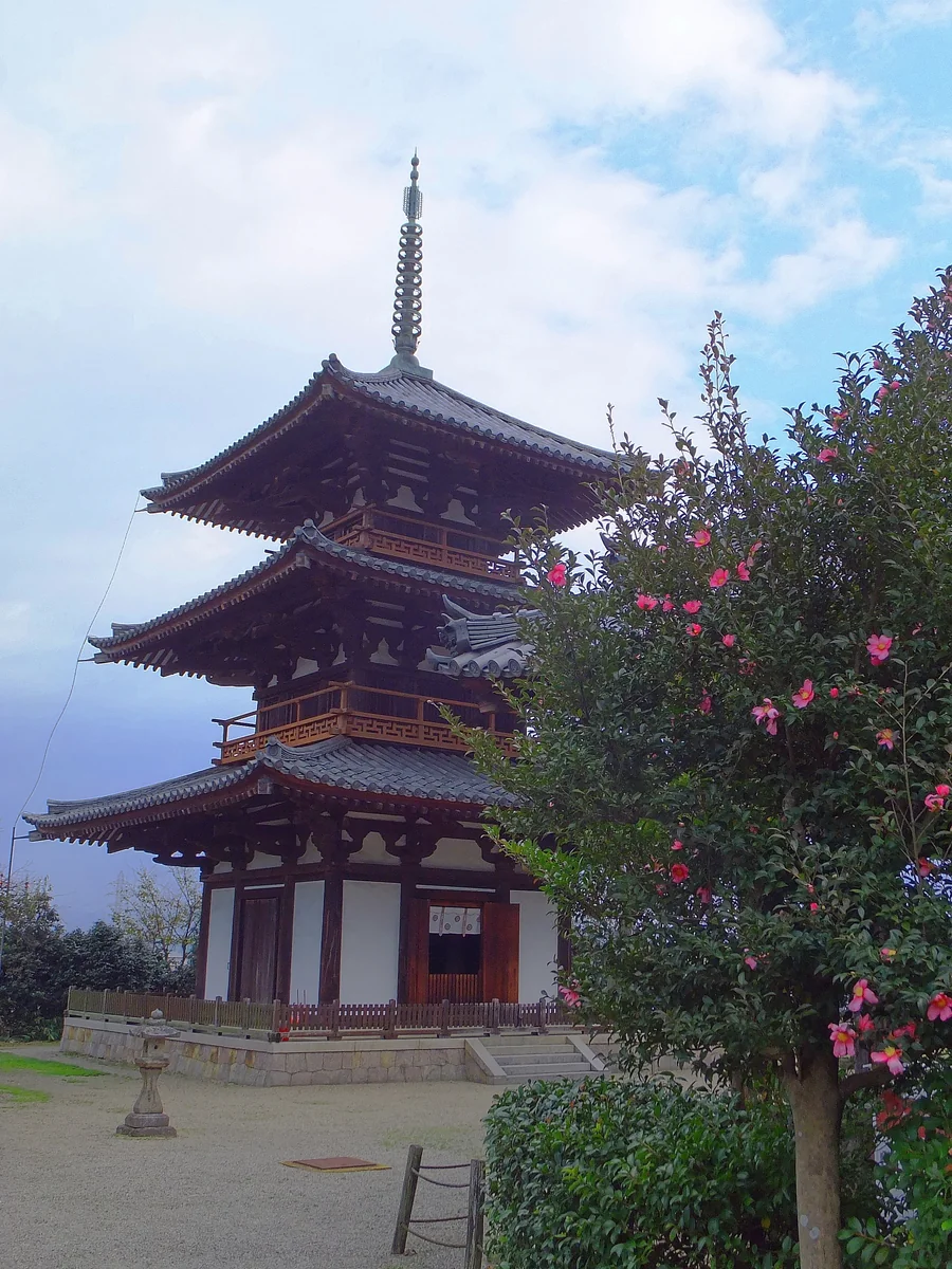 投稿写真：法起寺三重塔