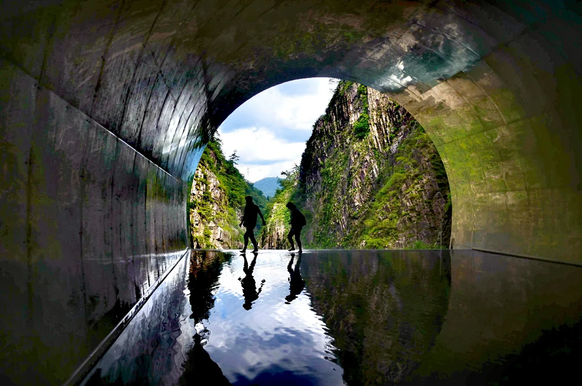 投稿写真：清津峡　リフレクション