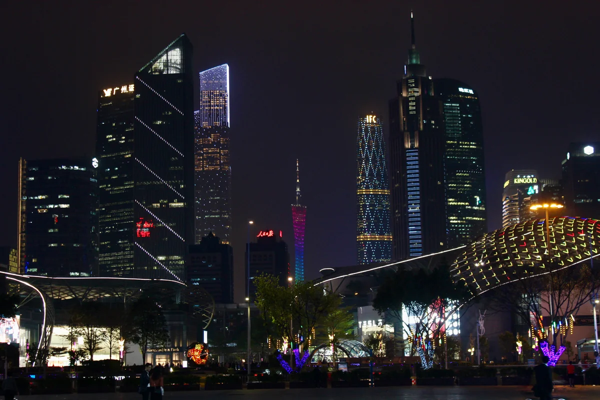 投稿写真：広州の夜景