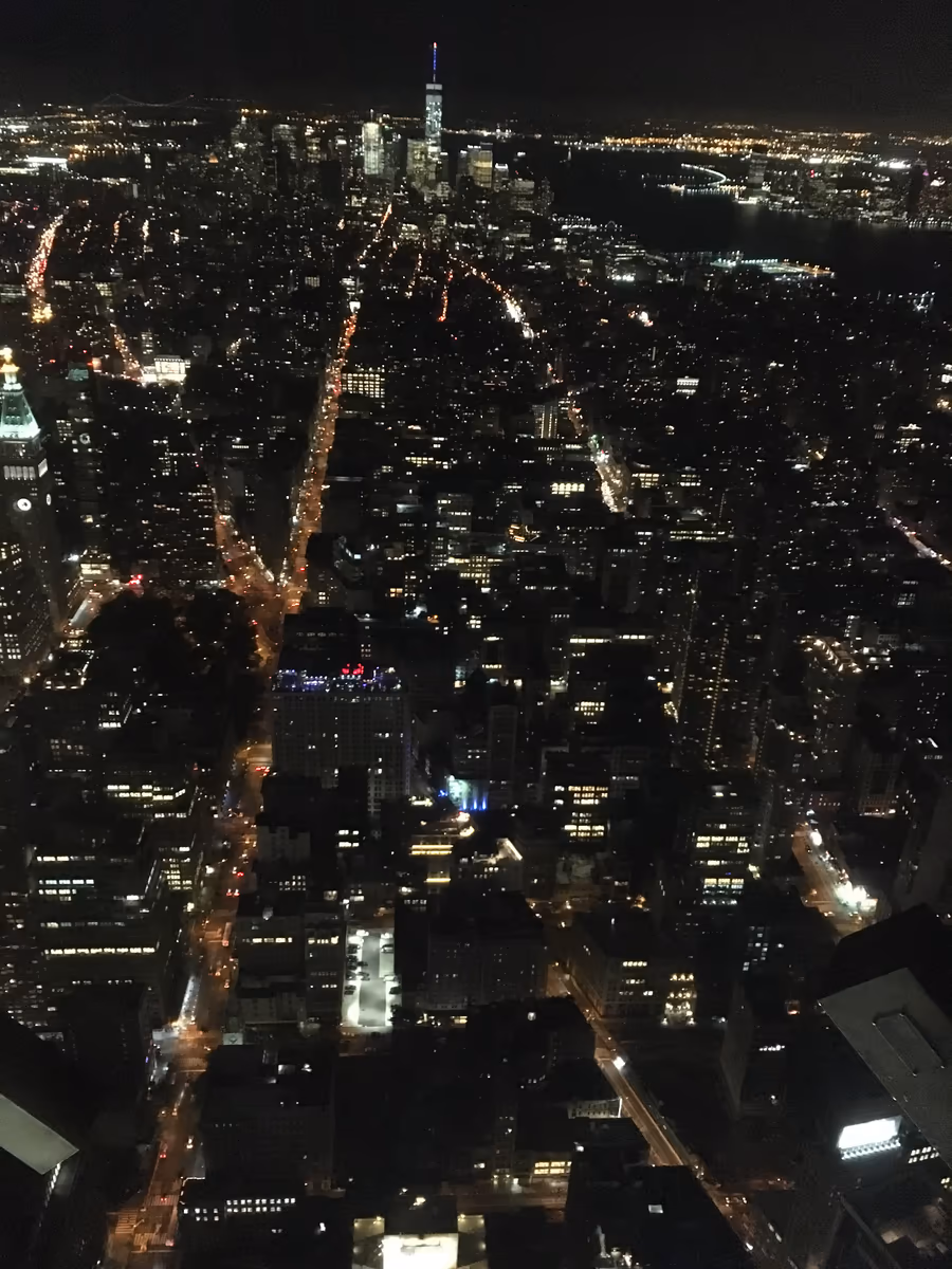 投稿写真：エンパイアステートビルからの夜景