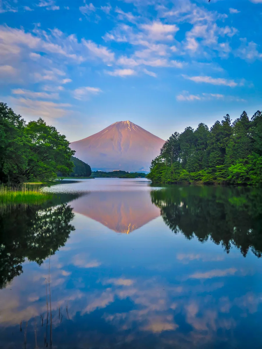 投稿写真：逆さ富士