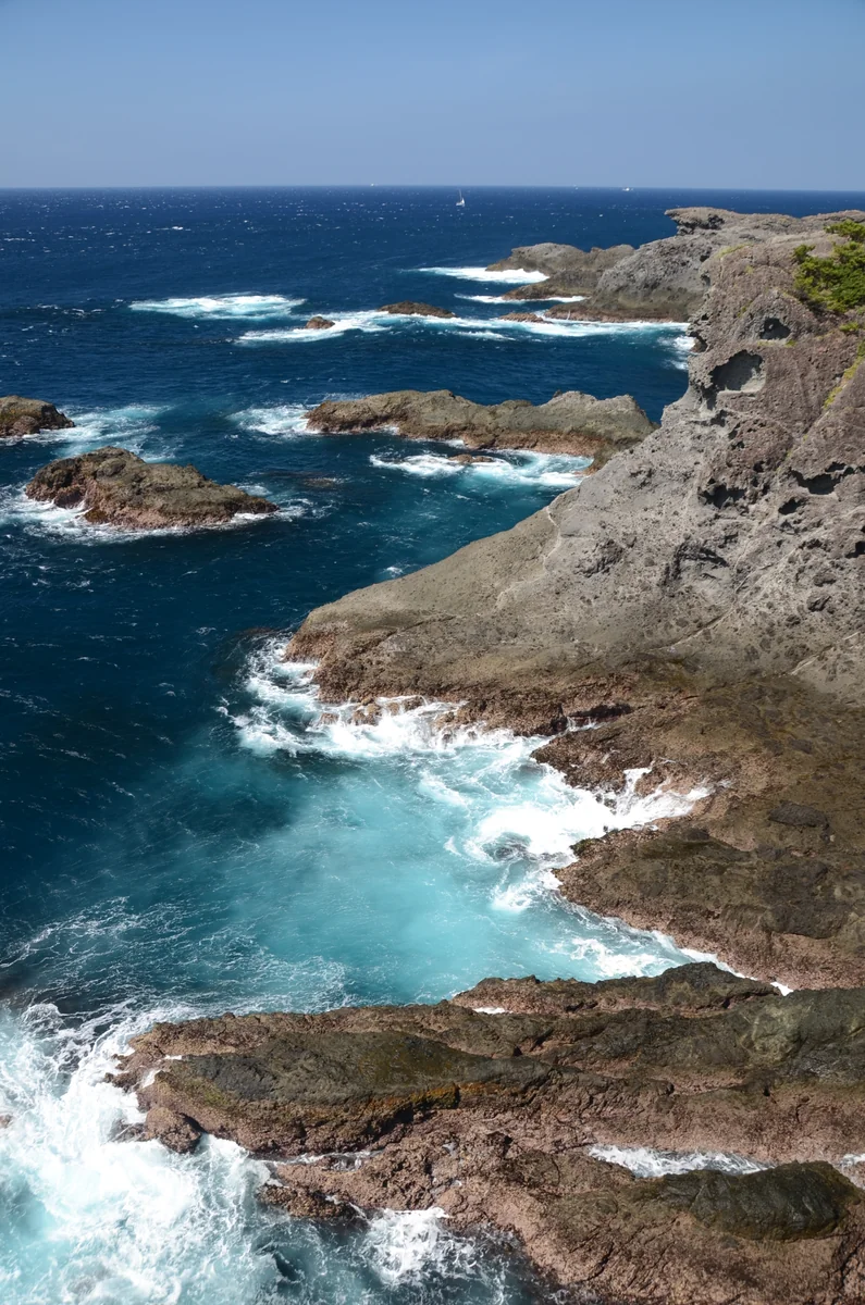 投稿写真：伊豆　石廊崎夏の波濤