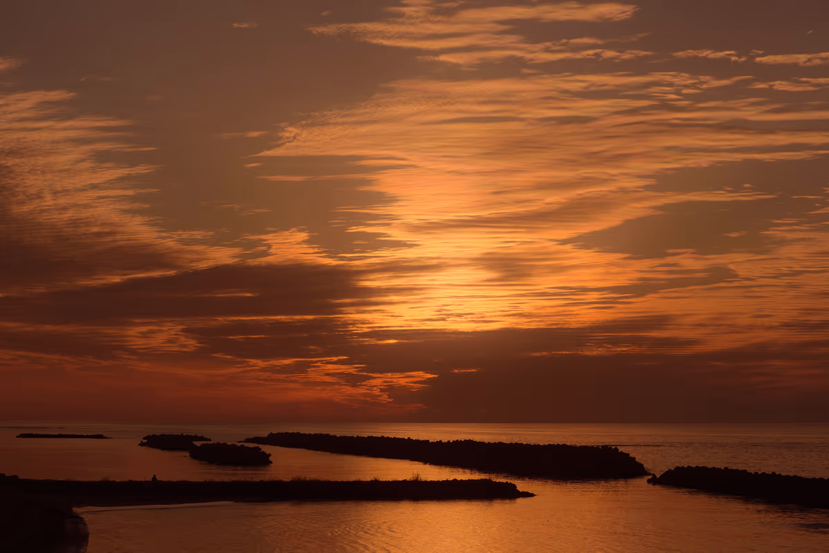 投稿写真：あの日の夕焼けは美しかった.....
