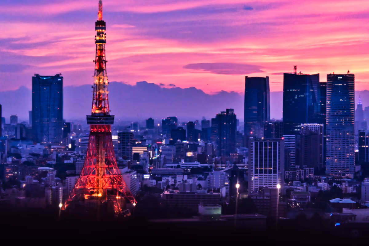 投稿写真：都会の夕焼け