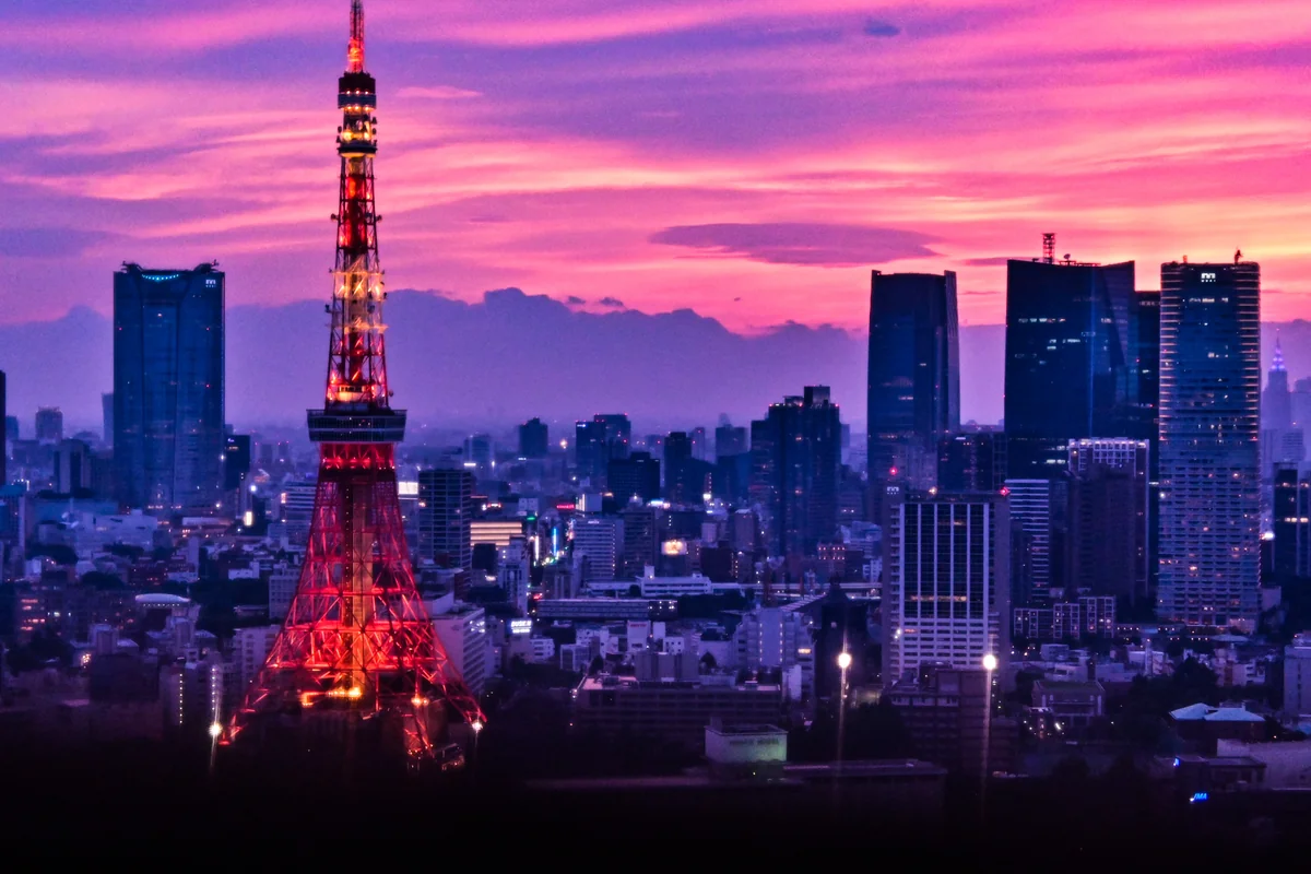 投稿写真：都会の夕焼け