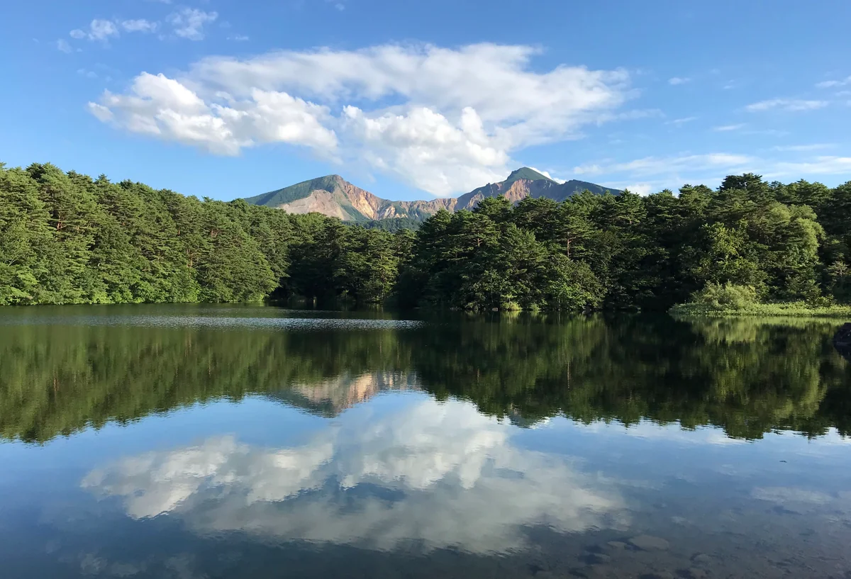 投稿写真：逆さ磐梯山