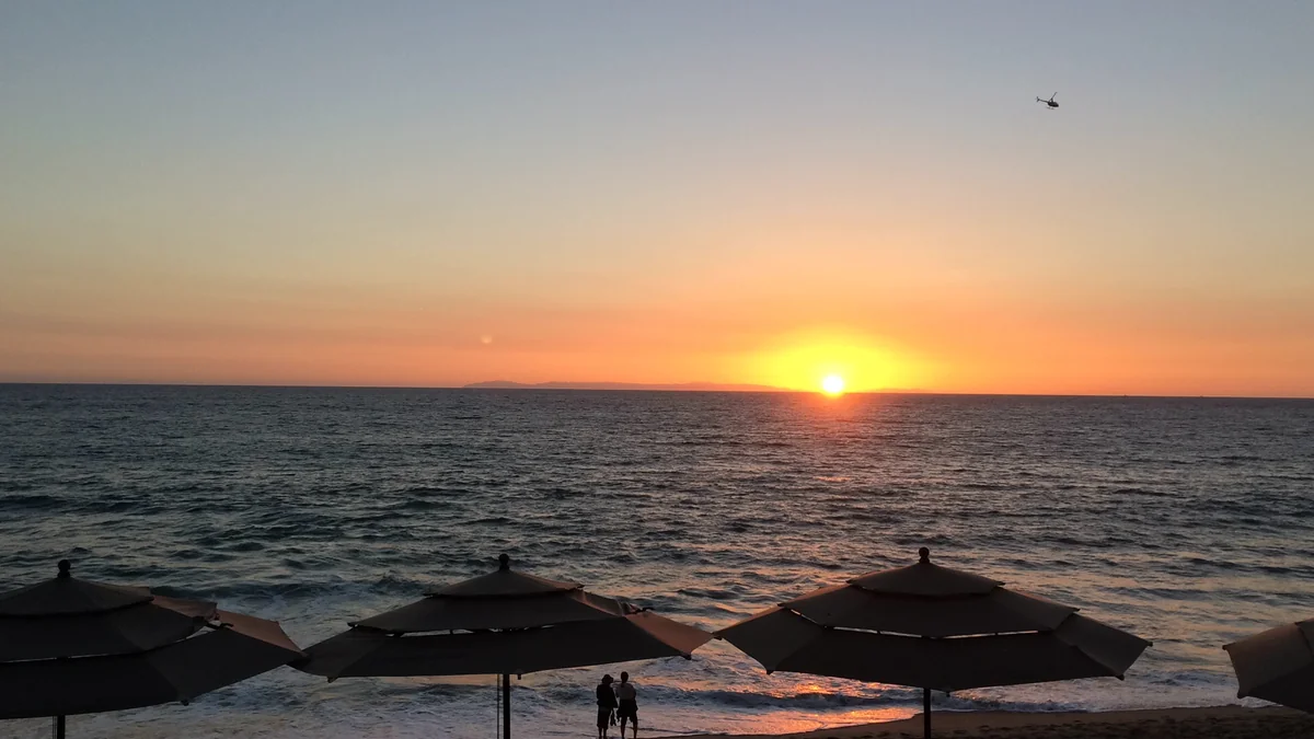 投稿写真：ラグーナビーチの夕陽